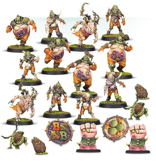 Blood Bowl: Nurgle Team - Nurgle's Rotters