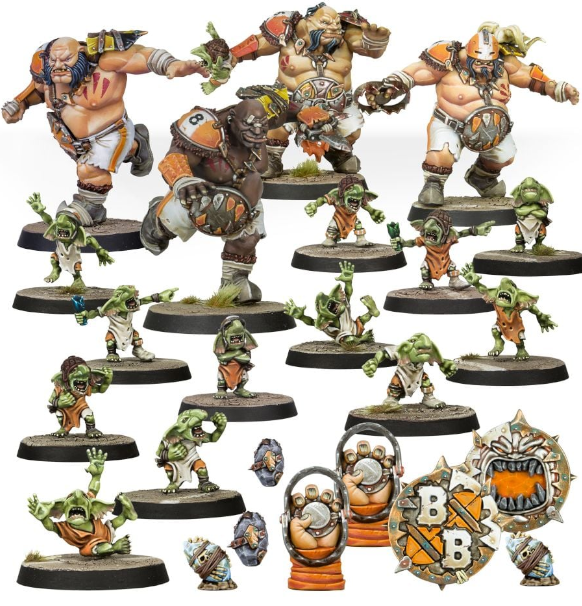 Blood Bowl: Ogre Team - Fire Mountain Gut Busters