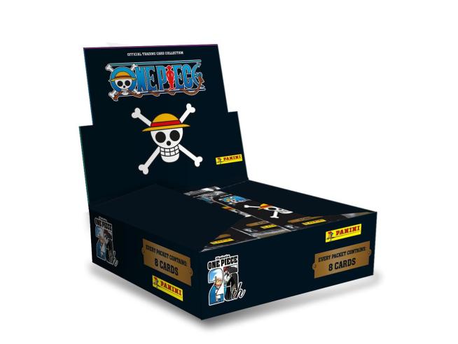 Panini One Piece Trading Card: 25th Anniversary Booster Display