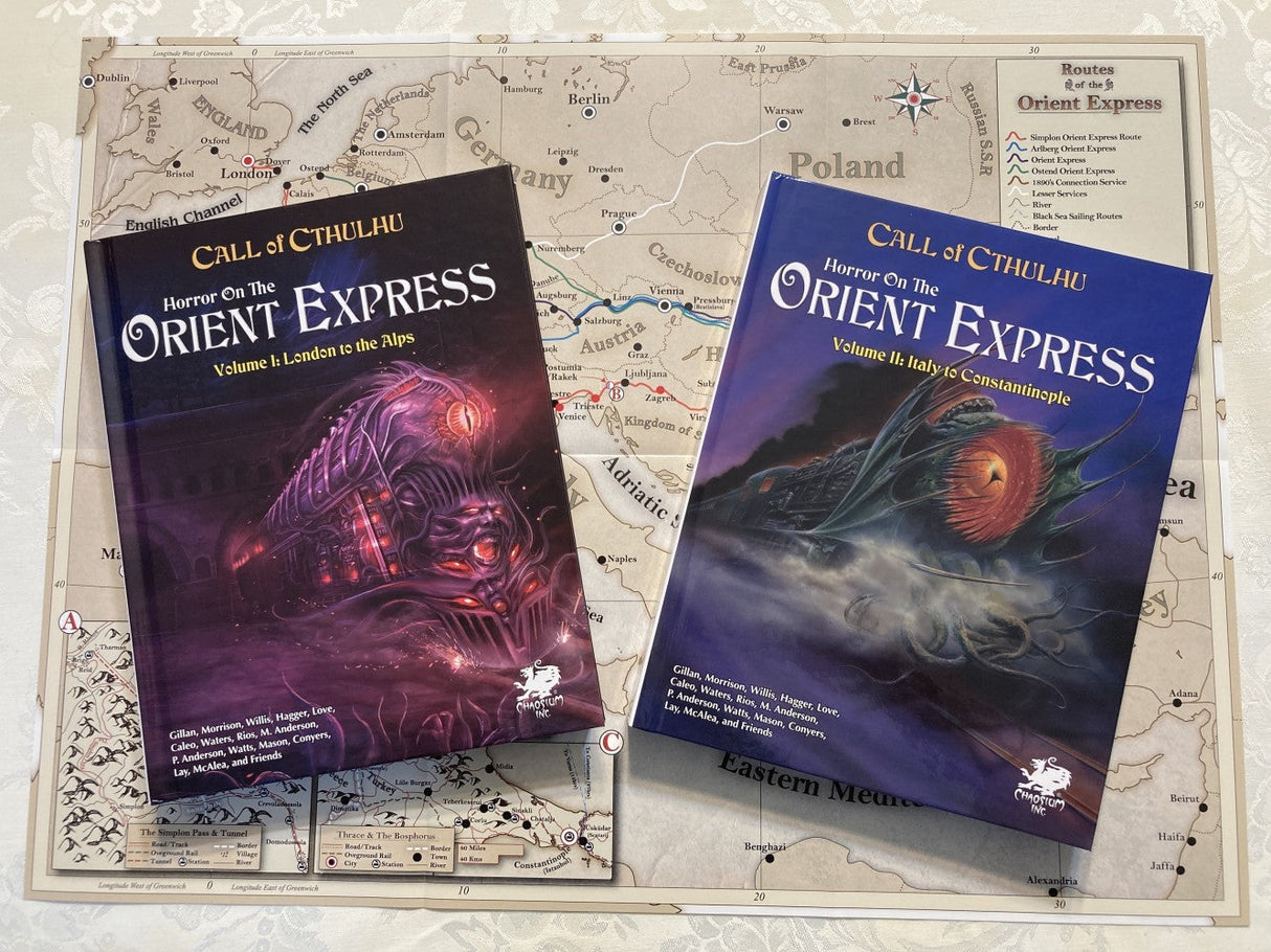 Call of Cthulhu RPG: Horror on the Orient Express (Eng)