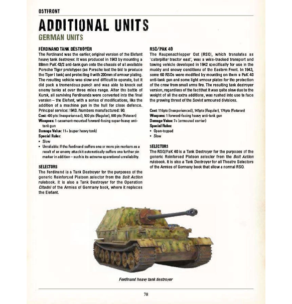 Bolt Action: Ostfront - Barbarossa to Berlin (Eng)