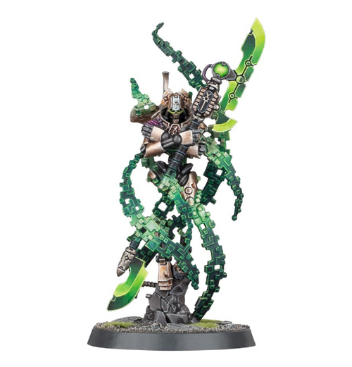 Warhammer 40k: Necrons - Overlord with Translocation Shroud