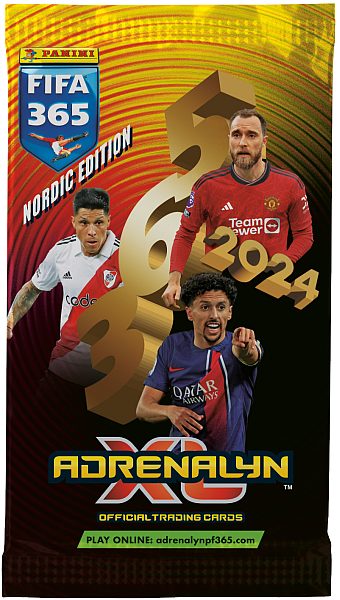 Fodboldkort Panini FIFA 365 2024 - Booster pakke (Nordic Edition)