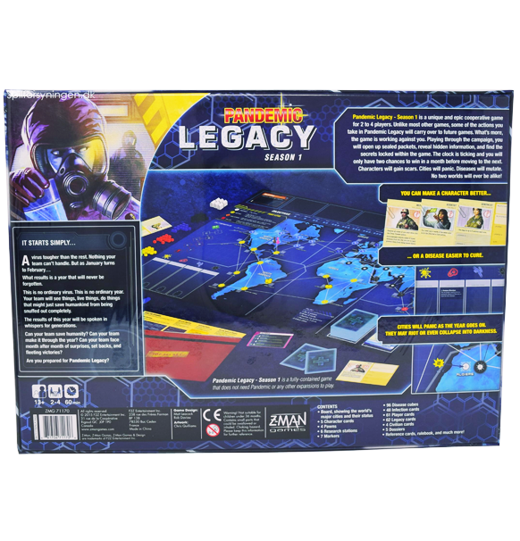 Pandemic Legacy: Season 1 - Blue