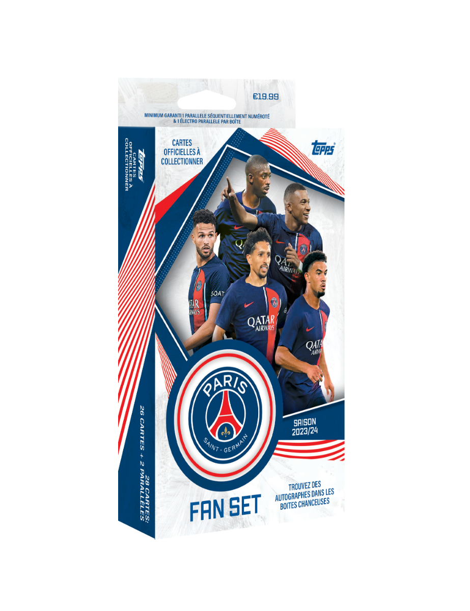 Topps Paris Saint-Germain Fan Set 2023/24