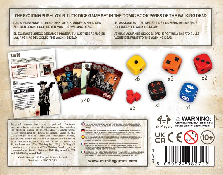 The Walking Dead The Dice Game (Eng)