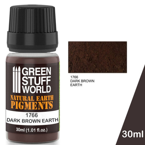 Green Stuff World: Natural Earth Pigment - Dark Brown Earth (1766)