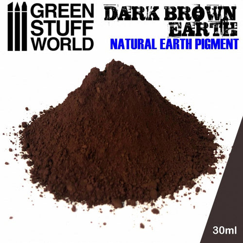 Green Stuff World: Natural Earth Pigment - Dark Brown Earth (1766)