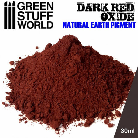 Green Stuff World Natural Earth Pigment Dark Red Oxide (1761)