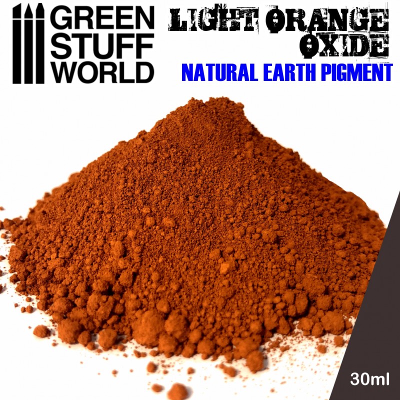 Green Stuff World: Natural Earth Pigment - Light Orange Oxide (1764)