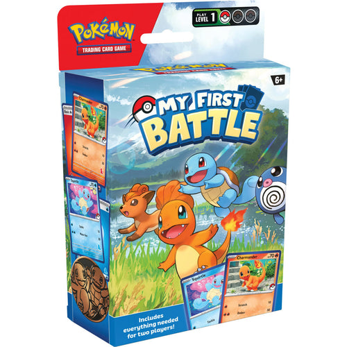 Pokémon My First Battle - Charmander vs Squirtle