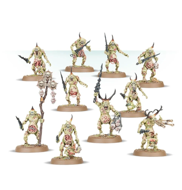 Age of Sigmar: Maggotkin of Nurgle - Plaguebearers