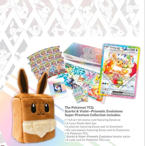 Pokemon Prismatic Evolutions Super Premium Box