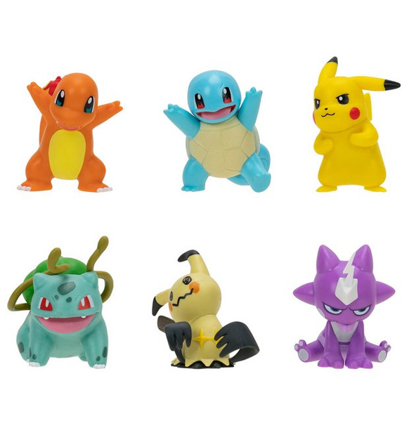 Pokemon: Battle Figure - 6-Pack