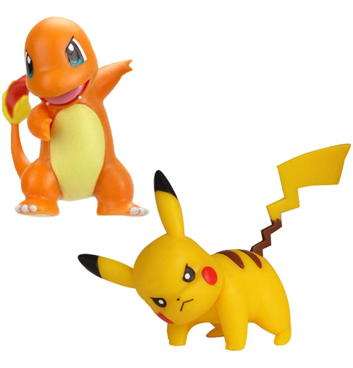 Pokemon: Battle Figure - Charmander & Pikachu