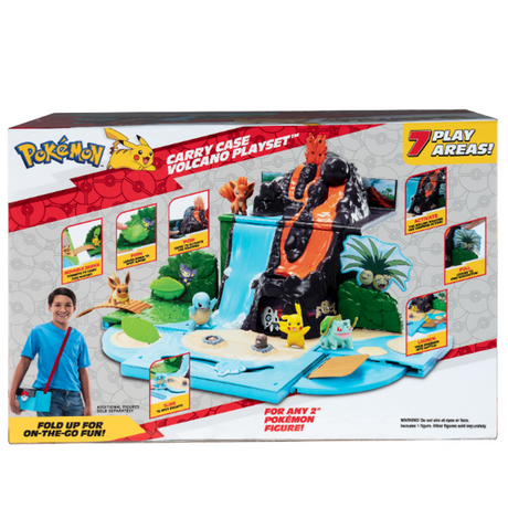 Pokemon: Carry n Go - Volcano Playset