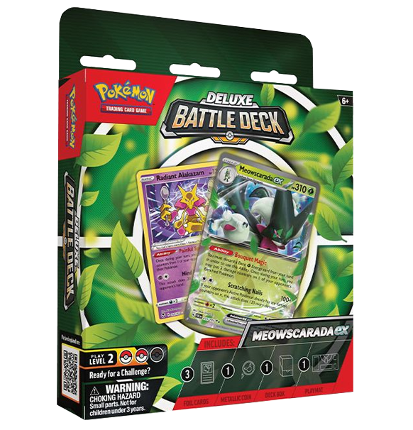 Pokemon Deluxe Battle Deck: Meowscarada Ex
