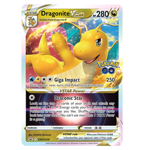 Pokemon GO: Dragonite VStar - Premier Deck Holder Collection