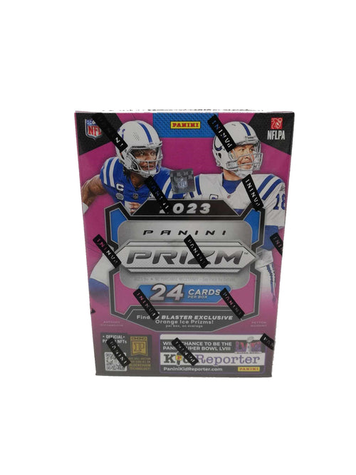 Panini Prizm NFL Football 2023 - Hobby Blaster Box (Orange Ice)