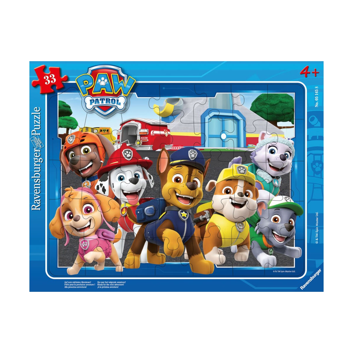 Paw Patrol - Klar til næste Eventyr! (Puslespil)