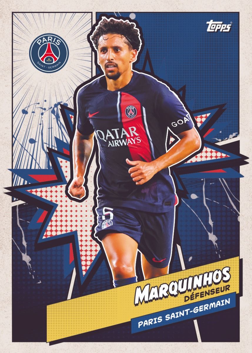 Topps Paris Saint-Germain Fan Set 2023/24