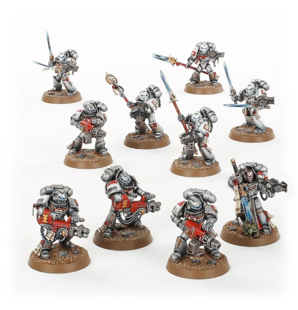 Warhammer 40k: Grey Knights - Strike Squad / Interceptor Squad / Purifier Squad / Purgation Squad