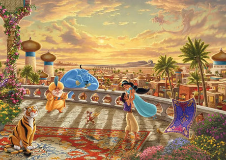 Thomas Kinkade: Disney - Jasmine Dancing in the Desert Sunlight - 1000 (Puslespil)