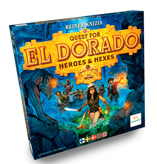 Quest for El Dorado: Heroes & Hexes (Exp) (Dansk)