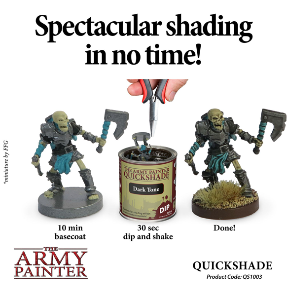 Army Painter: Quickshade Dip - Dark Tone