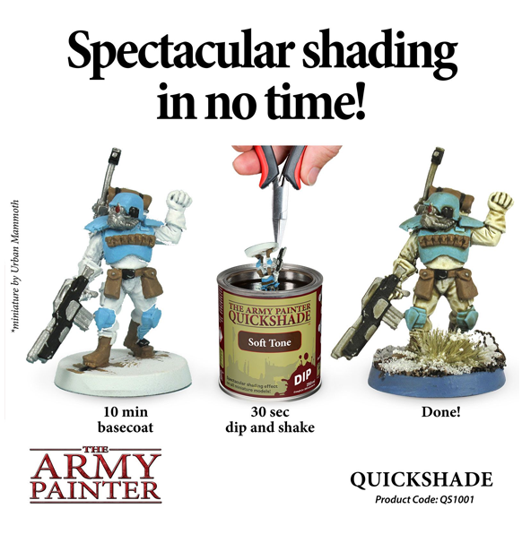 Army Painter: Quickshade Dip - Soft Tone