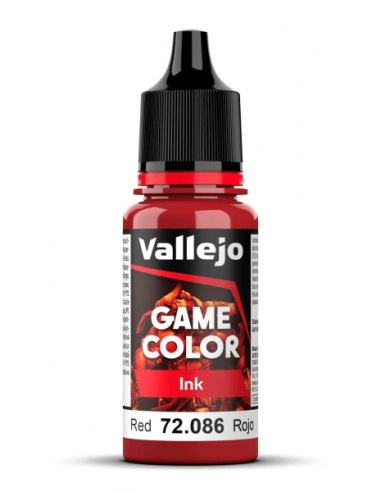 (72086) Vallejo Game Color Ink - Red