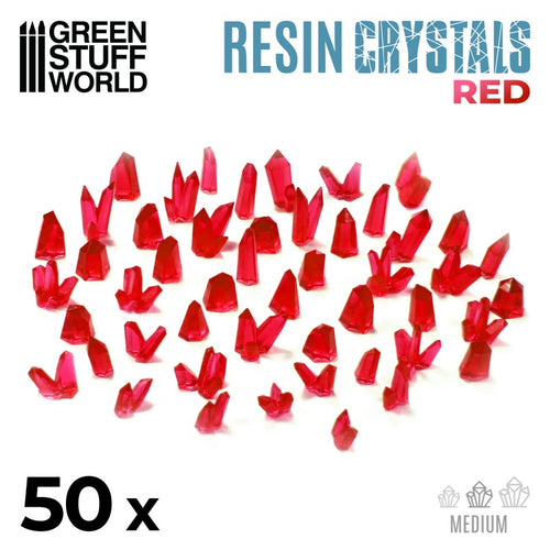 Green Stuff World: - Red Resin Crystals Medium