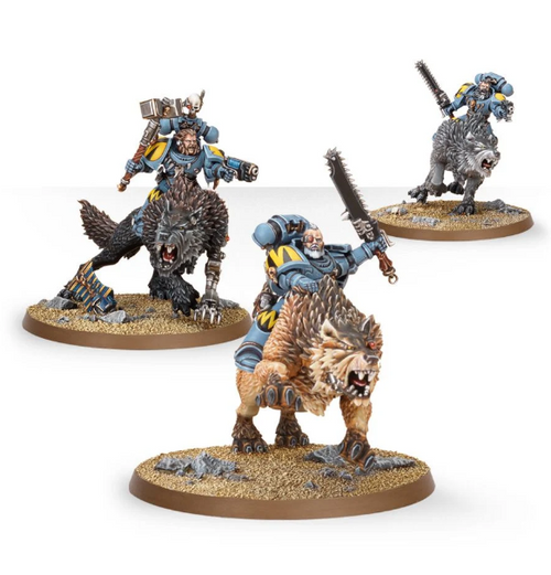 Warhammer 40k: Space Wolves - Thunderwolf Cavalry