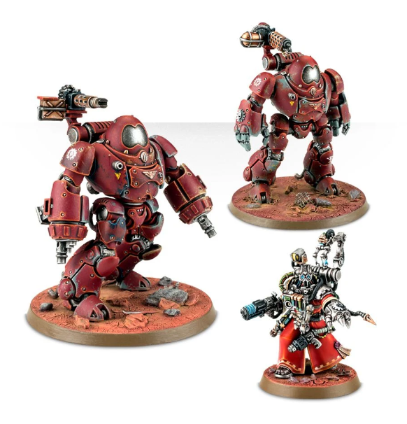 Warhammer 40k: Adeptus Mechanicus - Kastelan Robots