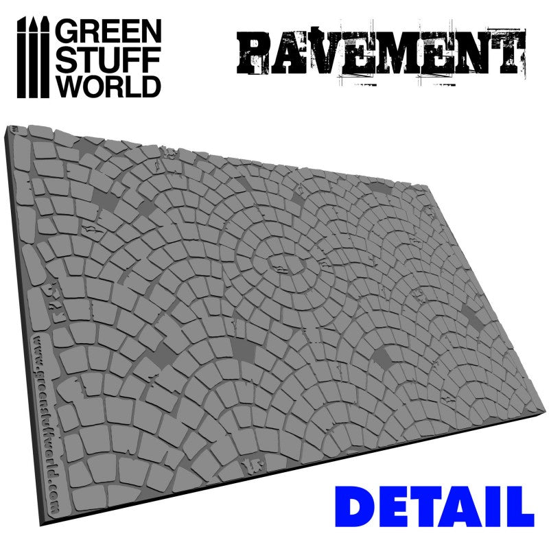 Green Stuff World Rolling Pin Pavement