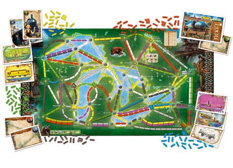Ticket to Ride Rails and Sails (Dansk)