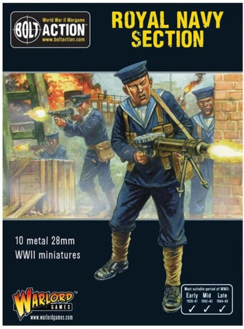 Bolt Action: British Army - Royal Navy Section