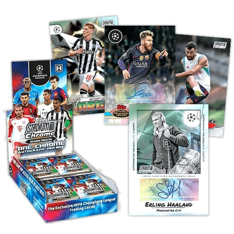 *Forudbestilling* Topps Stadium Club Chrome UEFA 2023/24 - Hobby Box