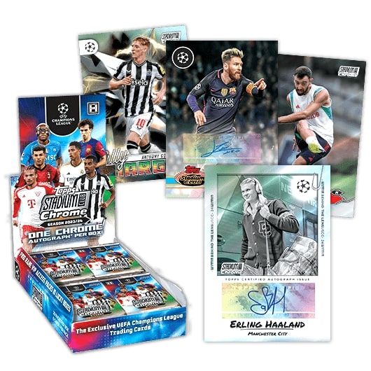 Topps Stadium Club Chrome UEFA 2023/24 - Hobby Box