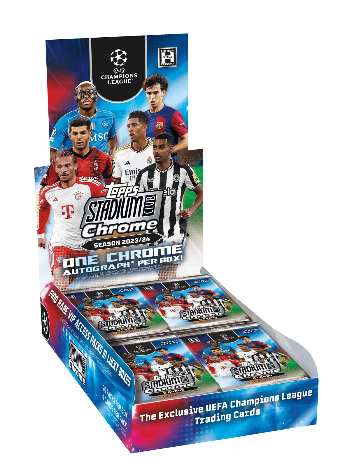 Topps Stadium Club Chrome UEFA 2023/24 - Hobby Box
