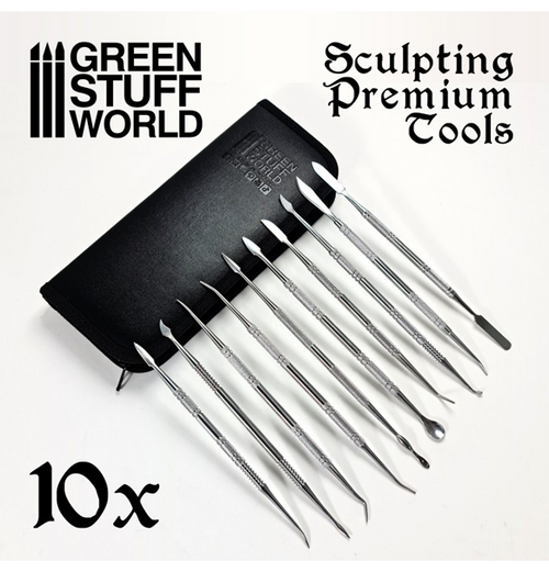 Green Stuff World: Professional Sculpting Tools - With Case