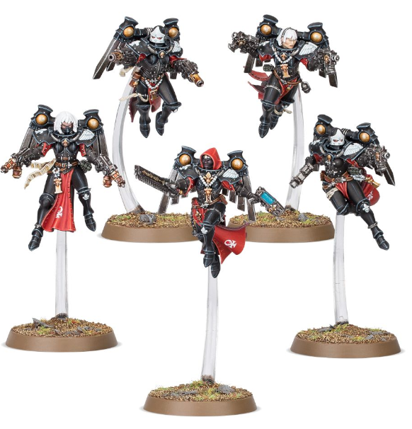 Warhammer 40k: Adepta Sororitas - Seraphim Squad