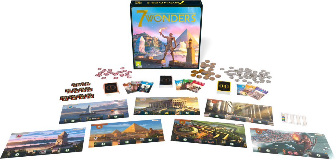 (Åbnet) 7 Wonders 2nd edition (Dansk)