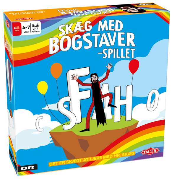 Skæg med Bogstaver-spillet