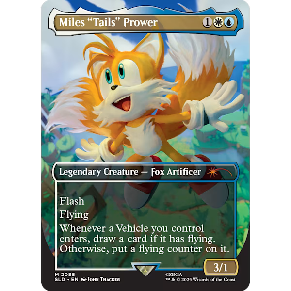 Magic Secret Lair Sonic: Friends & Foes Nonfoil