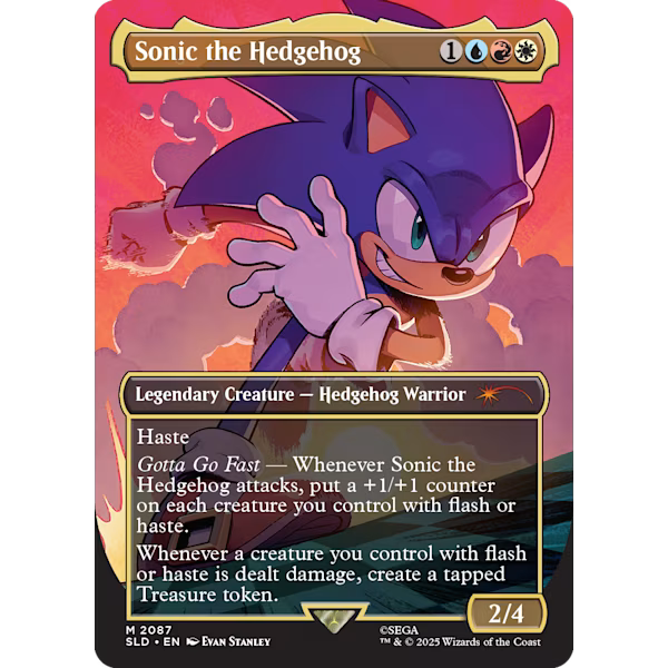 Magic Secret Lair Sonic: Friends & Foes Nonfoil