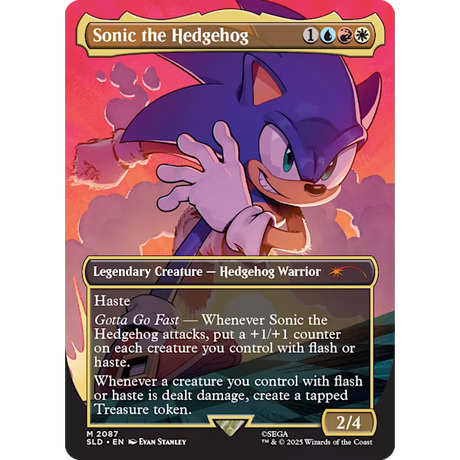 Magic Secret Lair Sonic: Friends & Foes Nonfoil