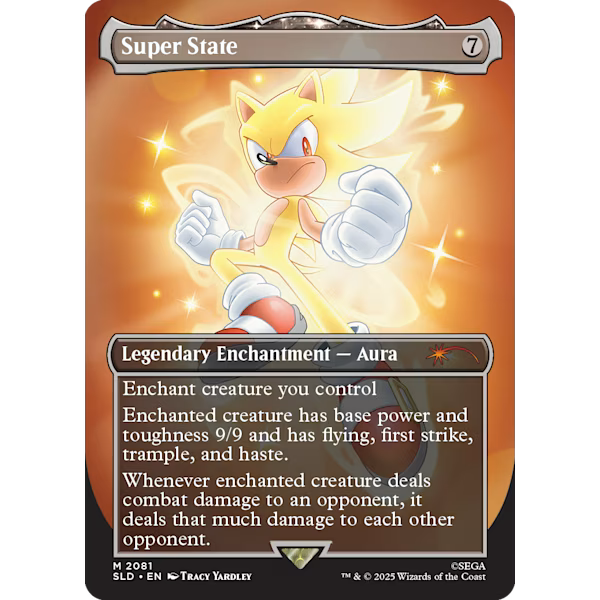 Magic Secret Lair Sonic: Friends & Foes Nonfoil
