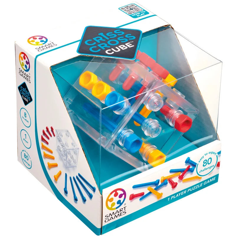 Smart Games - Criss Cross Cube (Dansk)