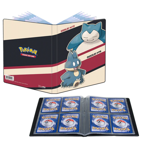 Ultra Pro: Pokemon 4-Pocket Portfolio - Snorlax & Munchlax